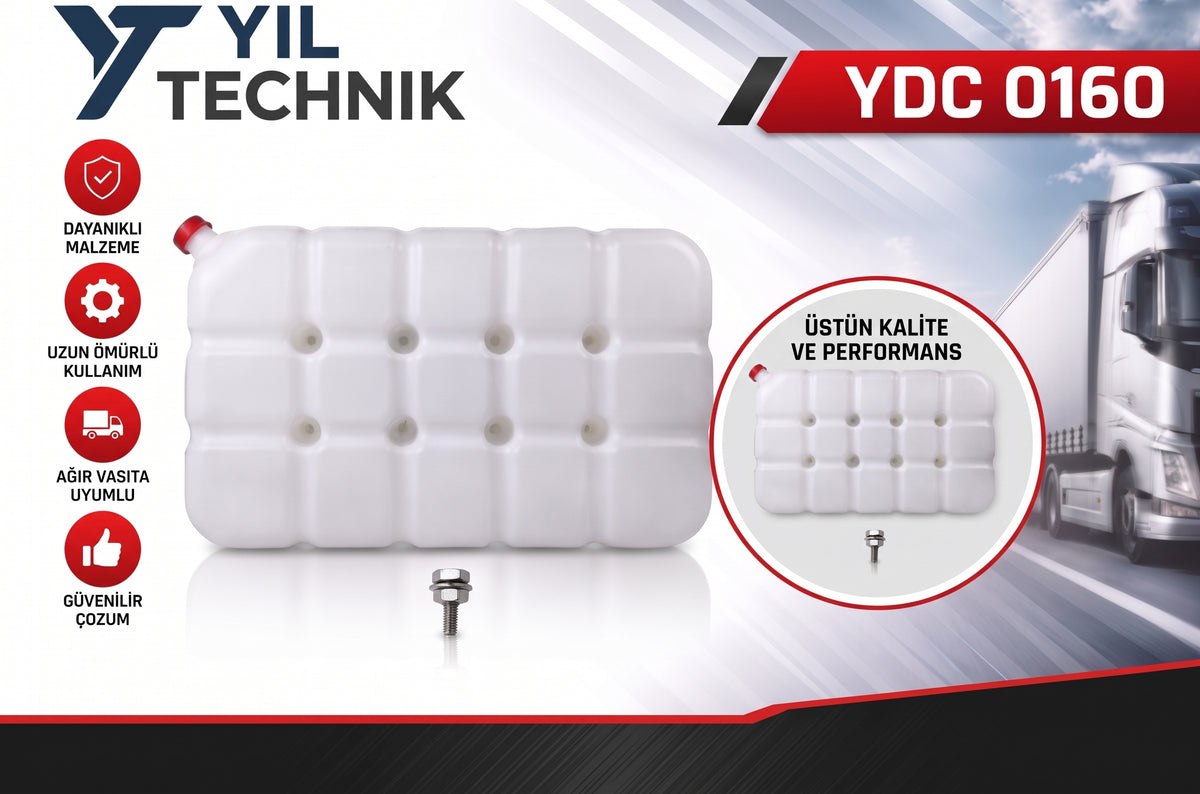 Webasto Fuel Tank 80 Liters White with Fitting Compatible - YDC 0160