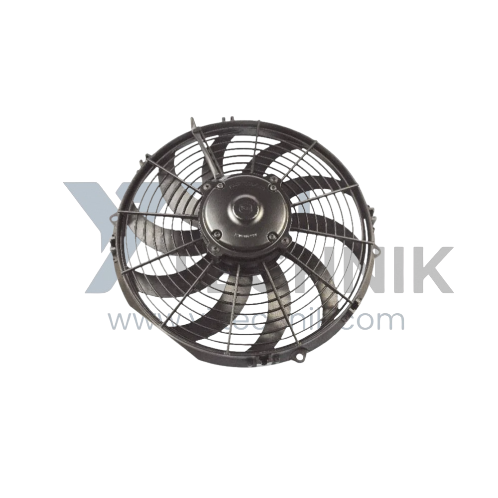 12inch 335 mm outer diameter Kormas 12V suction axial helix fan motor thick motor type- 743 150 40/74315040