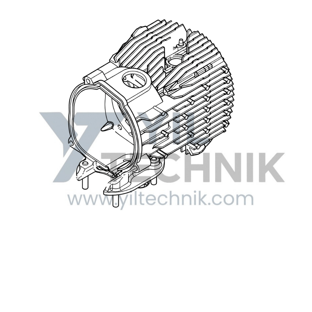 Eberspächer Airtronic M3 D4L / D4R Heat Exchanger - 252955990601/25 2955 99 06 01