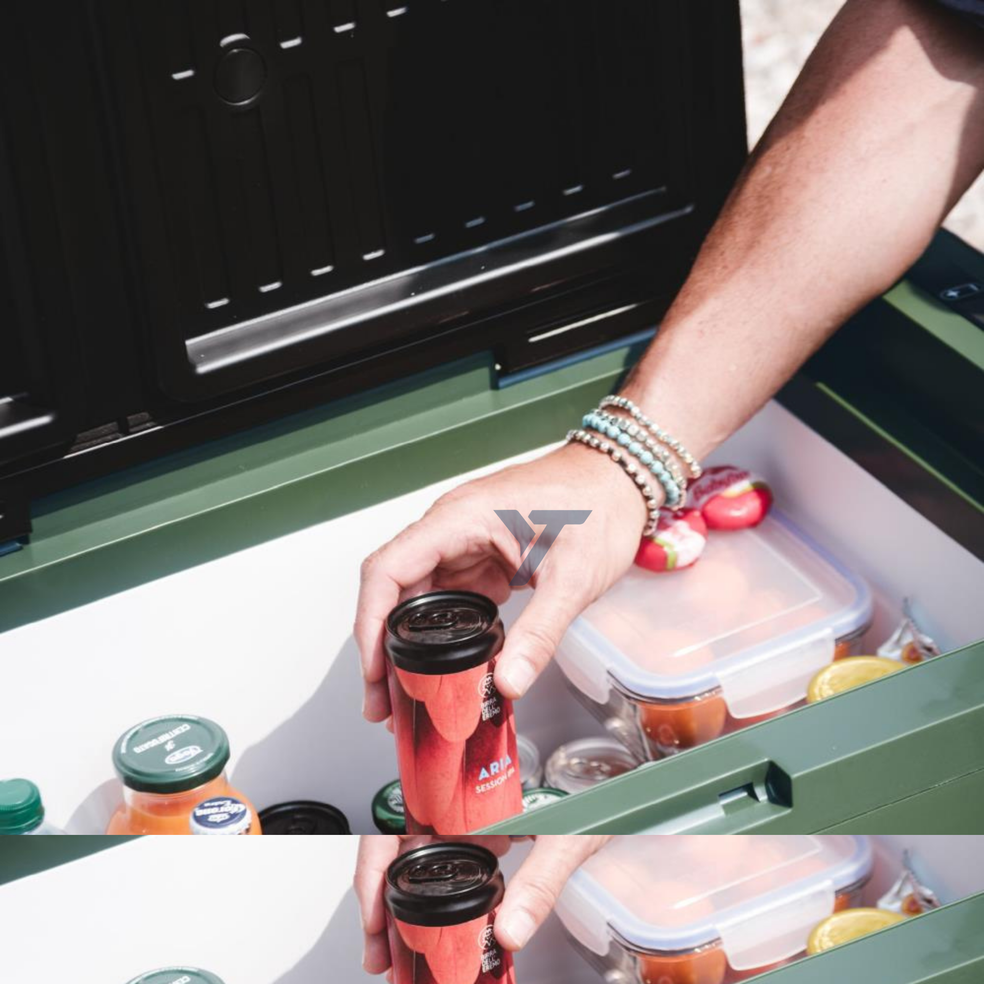 IndelB Travel Box ITB 42 Vehicle Refrigerator | 42 Liters | 12–24V DC | Portable Compressor Fridge