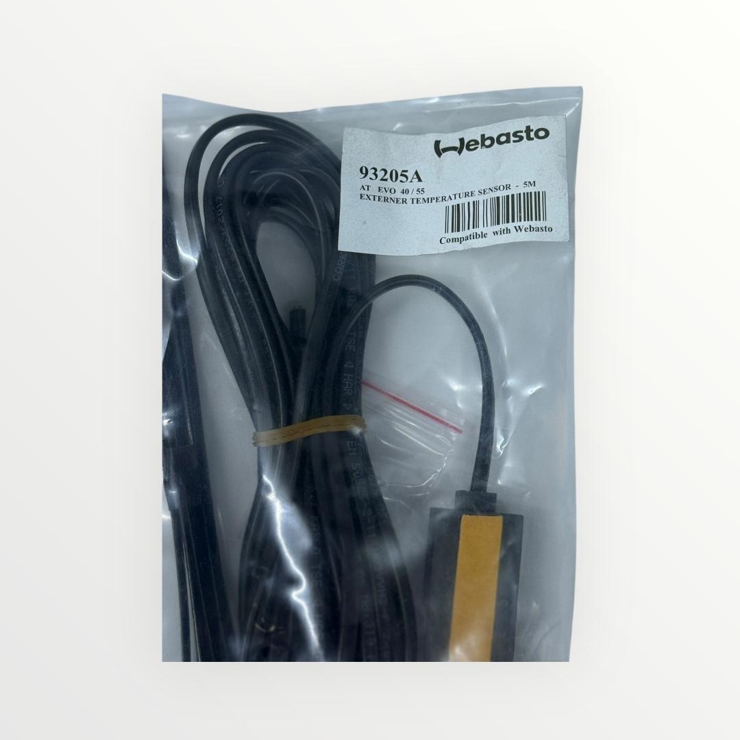 External Temperature Sensor (5m) – 93205A – Webasto Compatible (Aftermarket)