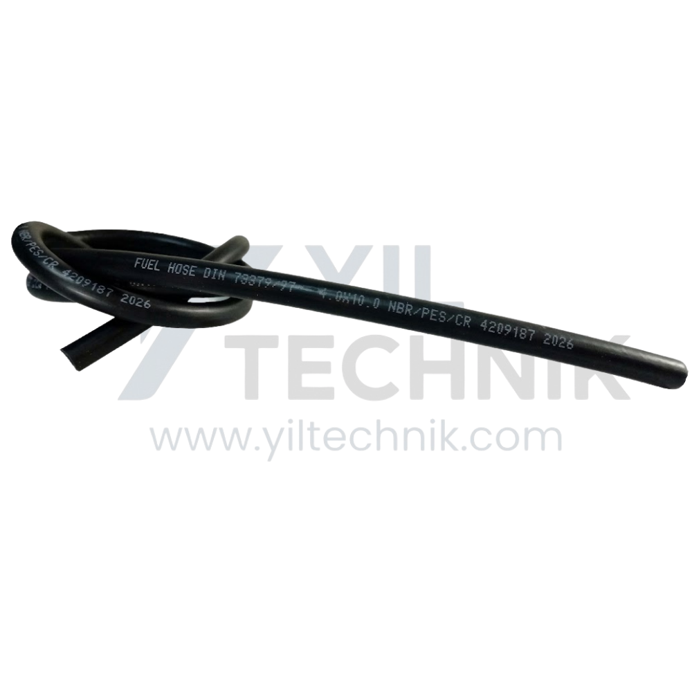 Fuel Pipe Hose Connector Rubber Line 4 mm ID x 10 mm OD - 132204A /484032