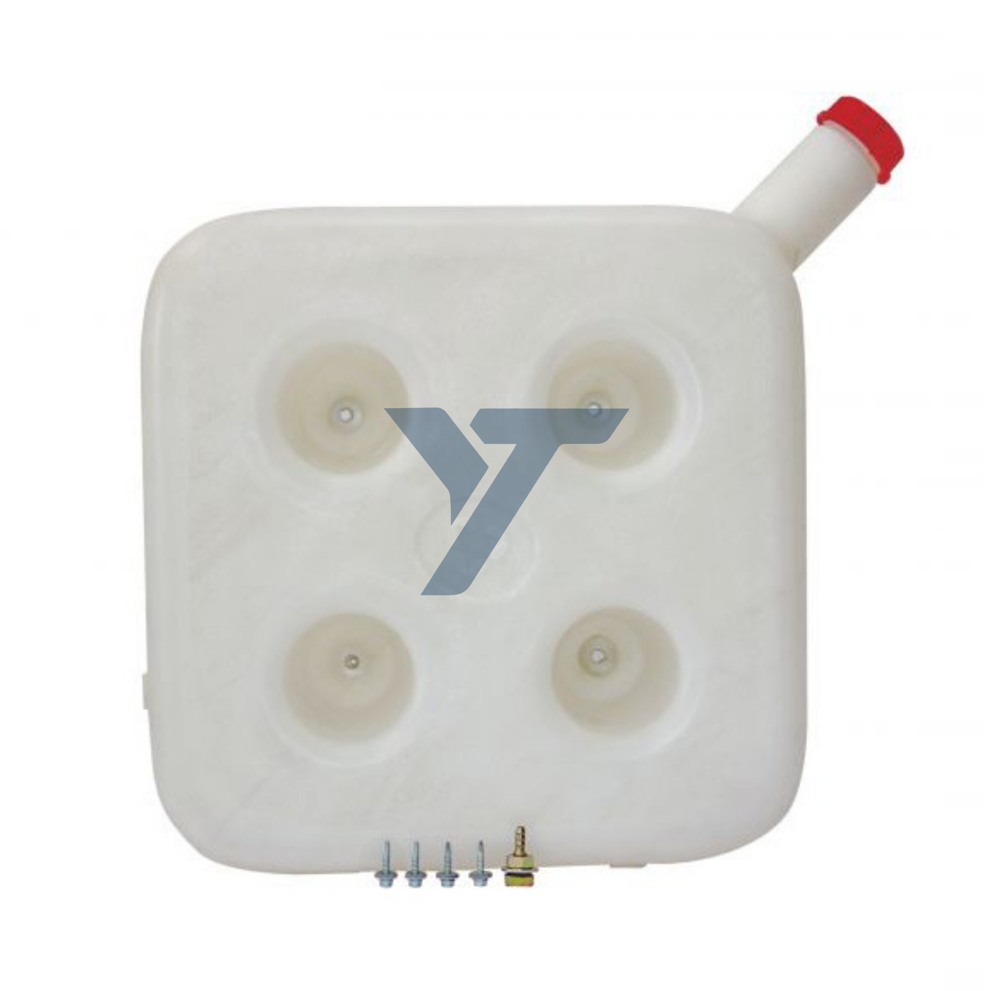 10L White Plastic Fuel Tank – High-Capacity Diesel Reservoir for Webasto & Eberspächer Heaters