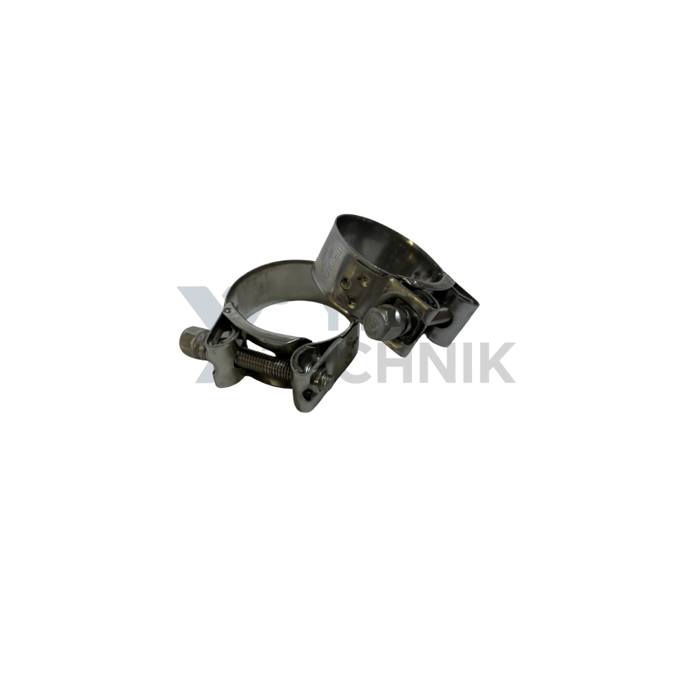 Webasto / Eberspächer 38mm Exhaust Hose Clamp – Stainless Steel | 1320194A - 2pcs