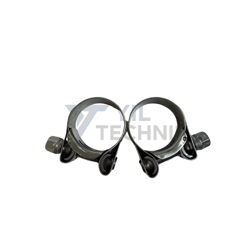 Webasto / Eberspächer 38mm Exhaust Hose Clamp – Stainless Steel | 1320194A - 2pcs