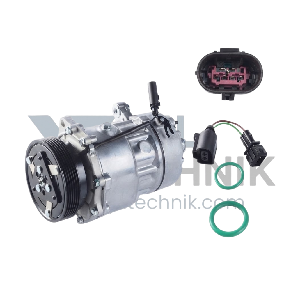 Hella Volkswagen Caddy Air Conditioning Compressor- 8FK366201-791