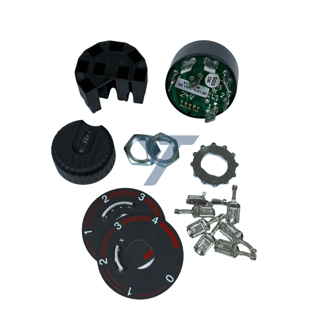 Eberspächer 24V Heater Control Rotary Switch – 25.1896.71.0000