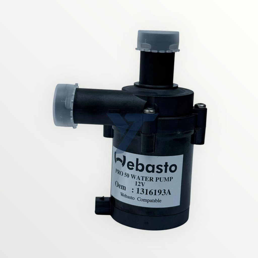 PRO 50 Water Pump 12V – Replaces Webasto 1316193A – Aftermarket Compatible