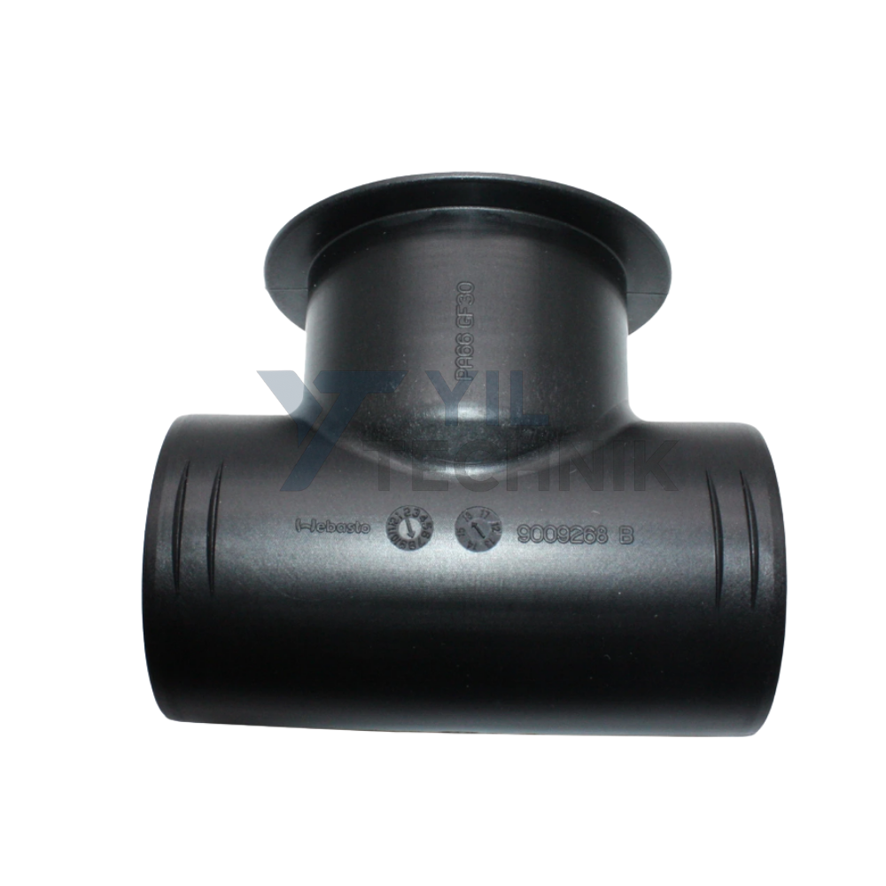 Webasto ducting T piece 60mm with connector | 9009268B | 1320476A
