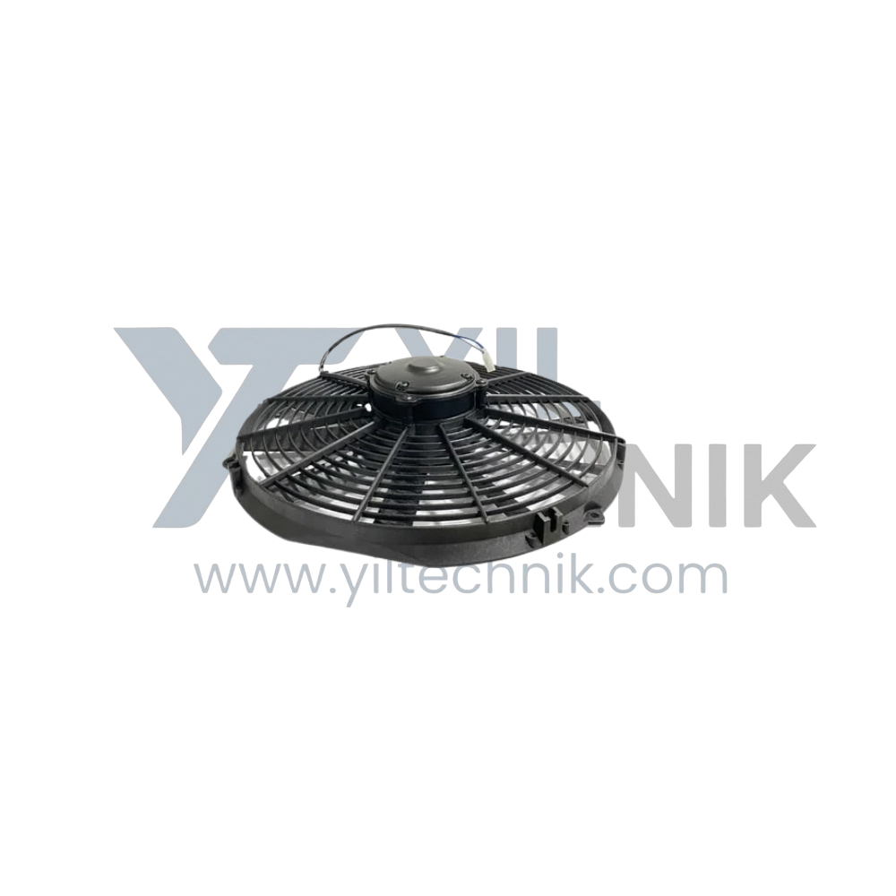 14inch 387 mm outer diameter Kormas 12V suction axial fan motor -743 150 21/74315021