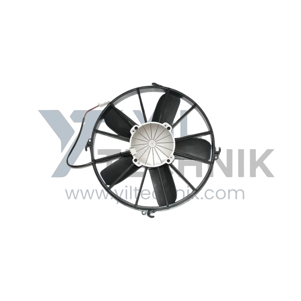 12inch 335 mm outer diameter Kormas 12V wide 5-blade blower axial fan motor- 743 160 04/74316004